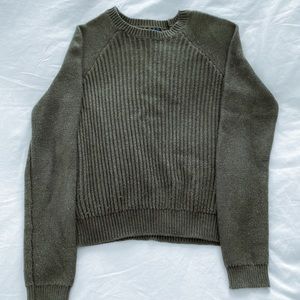 Green Aeropostale sweater.